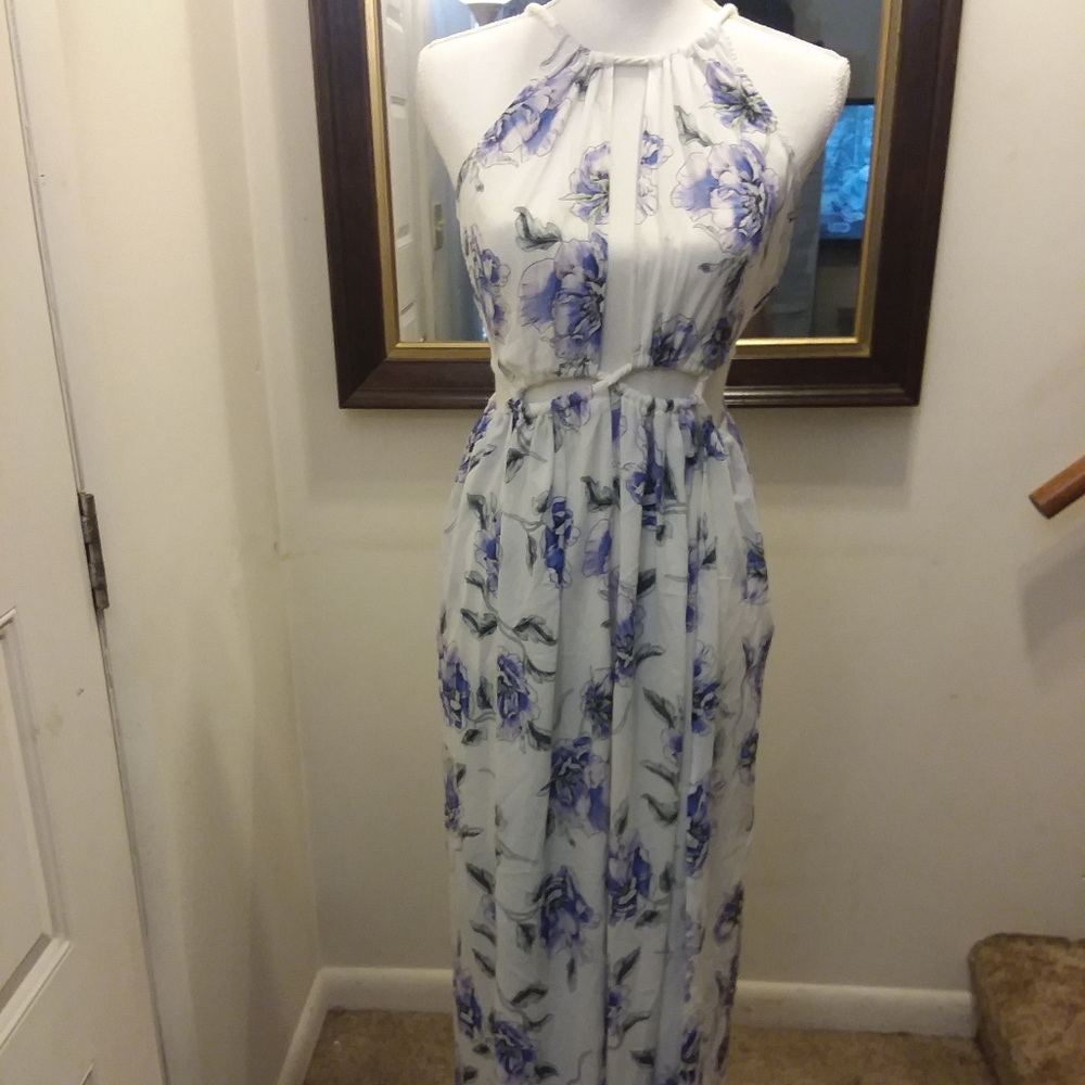 Floral maxi dress